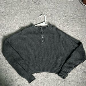 American Eagle Button Sweater